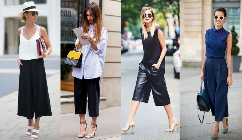 Bạn đã sắm cho mình một chiếc quần culottes thanh lịch chưa?