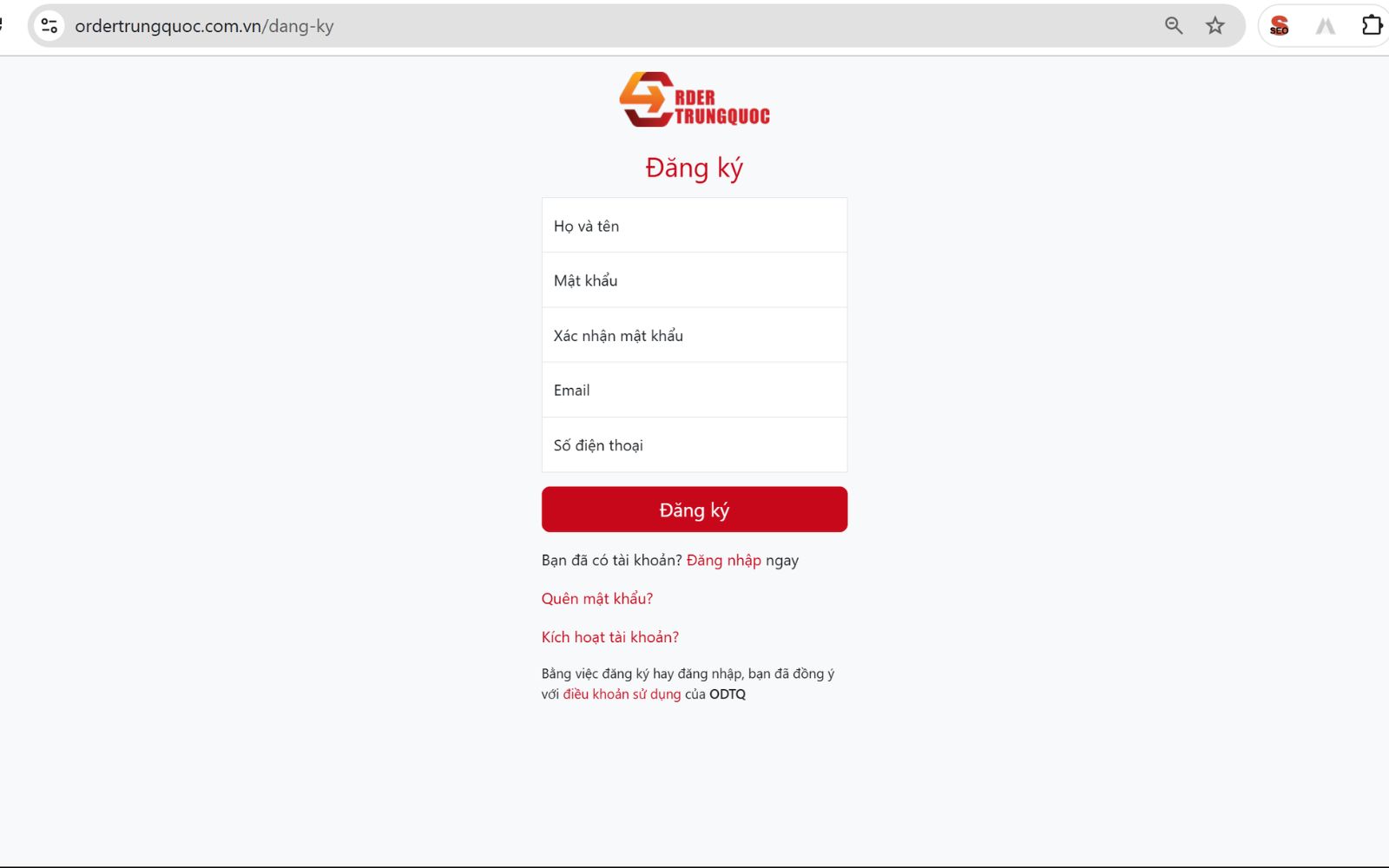 Cách order Taobao qua trung gian nhanh chóng