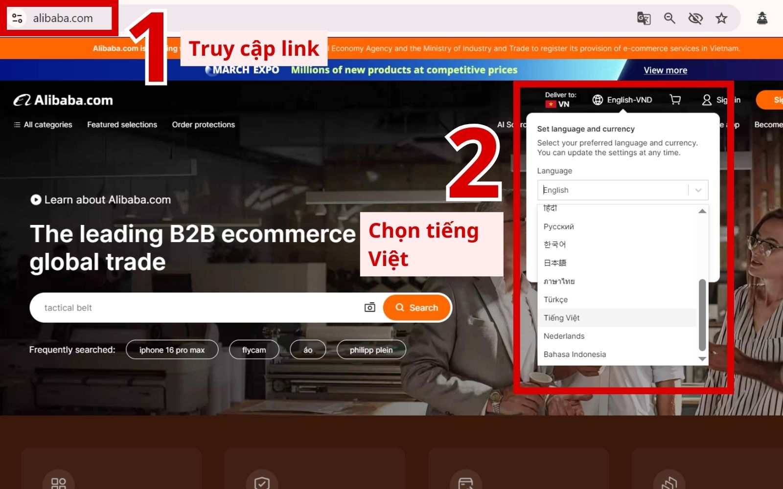Hướng dẫn cách tự mua hàng Alibaba không qua trung gian Hướng dẫn cách tự mua hàng Alibaba không qua trung gian