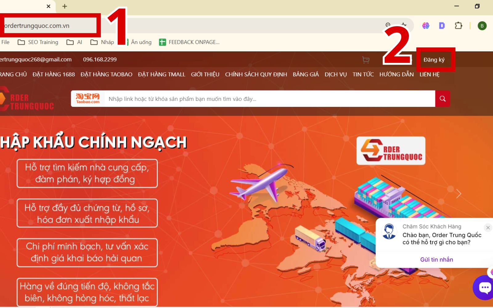 Hướng dẫn nhập hàng Alibaba qua đơn vị trung gian Hướng dẫn nhập hàng Alibaba qua đơn vị trung gian