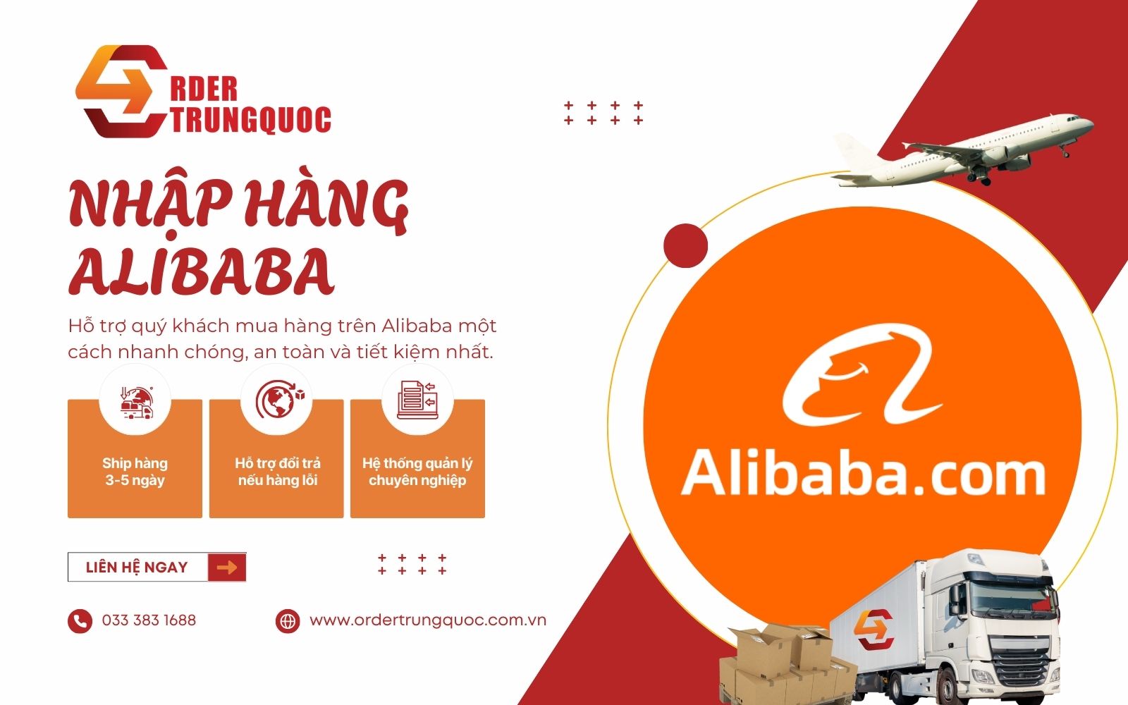 Lợi ích khi chọn dịch vụ mua hộ hàng Alibaba của Order Trung Quốc