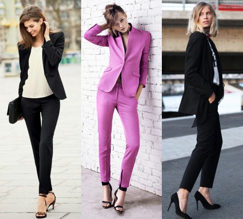 Bộ suit lịch lãm cho những quý cô công sở yêu thời trang