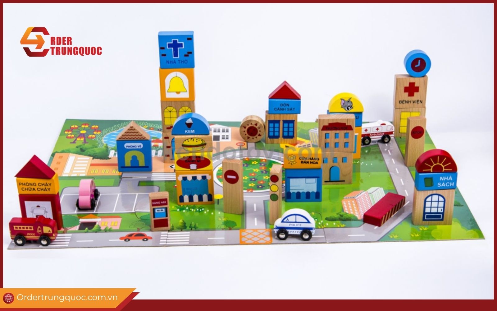 Đồ chơi lego mô hình thu nhỏ