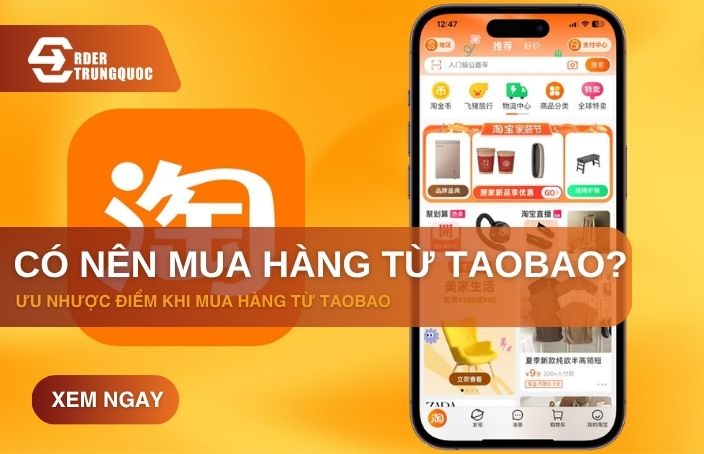 Có nên mua hàng từ Taobao không?
