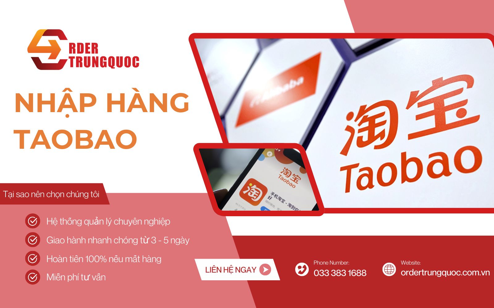 Có nên mua hàng từ Taobao không? Nhập hàng cùng Order Trung Quốc