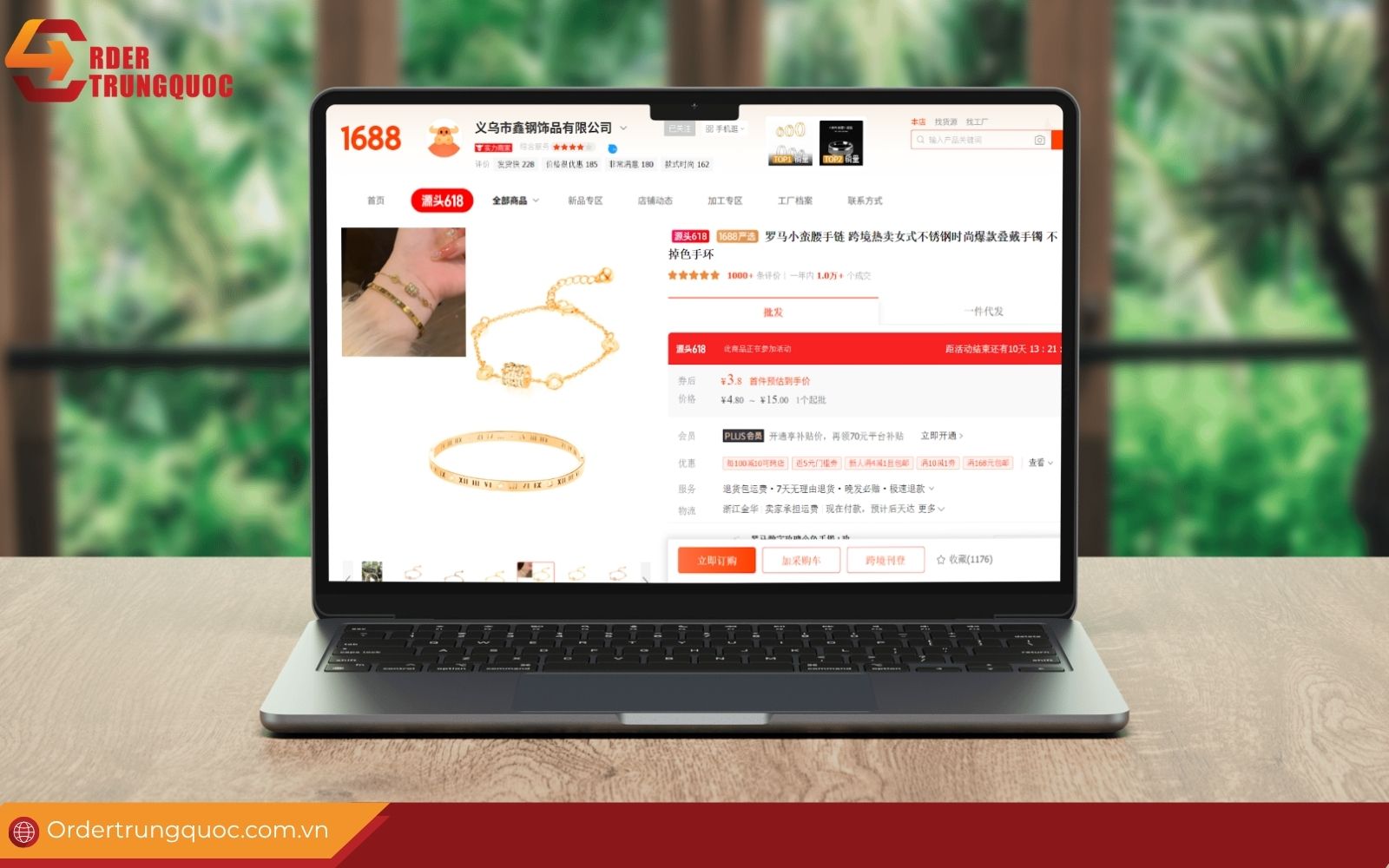 nhập khẩu trang sức từ trung quốc giá sỉ trên 1688