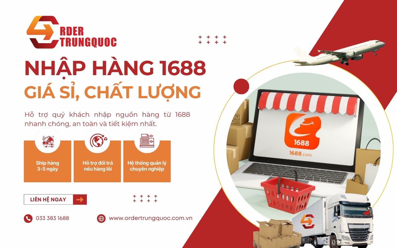 Nhập hàng 1688 uy tín, giá tốt nhất với dịch vụ Order Trung Quốc Nhập hàng 1688 uy tín, giá tốt nhất với dịch vụ Order Trung Quốc