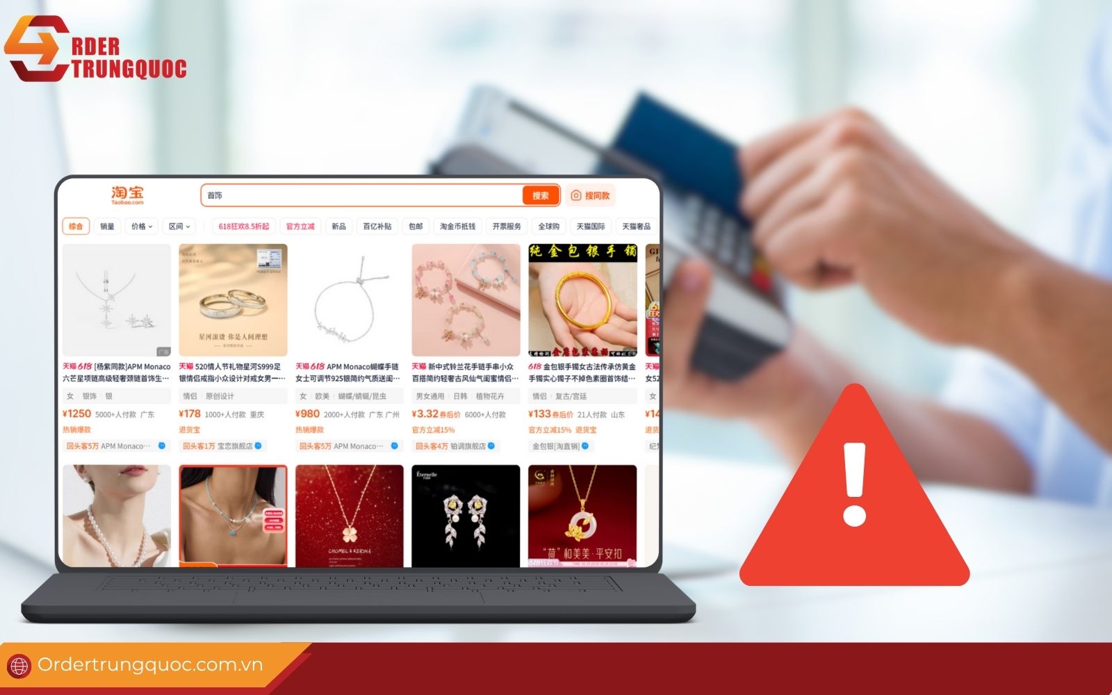 Lưu ý để nhập trang sức và phụ kiện trung quốc chất lượng