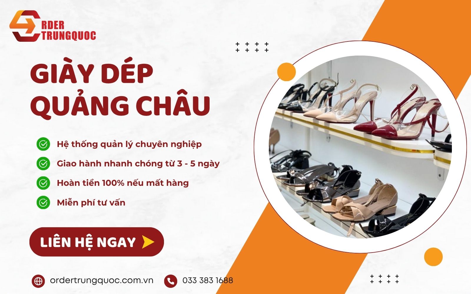 Sử dụng dịch vụ nhập sỉ giày quảng châu tại Order Trung Quốc Sử dụng dịch vụ nhập sỉ giày quảng châu tại Order Trung Quốc