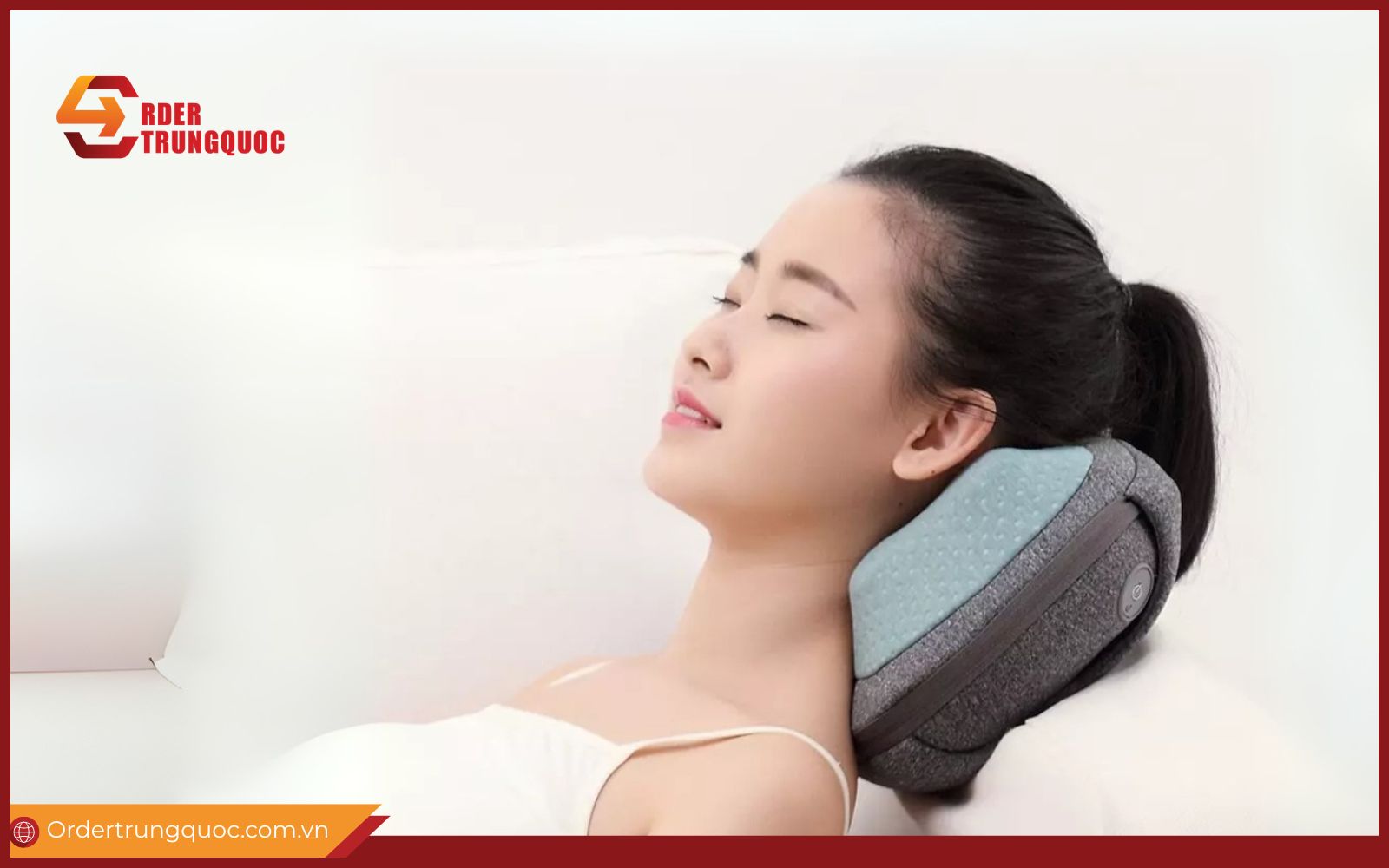 Gối massage Trung Quốc êm ái