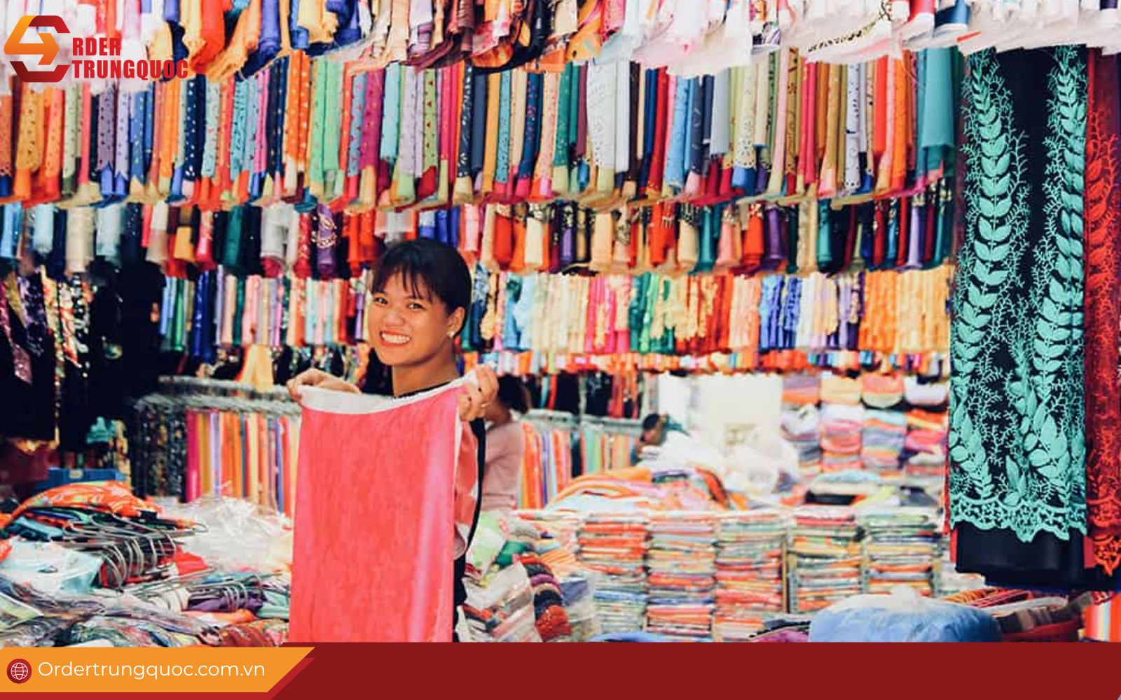 Bạn có thể nhập nguồn hàng vải Trung Quốc từ những chủ buôn chuyên nghiệp
