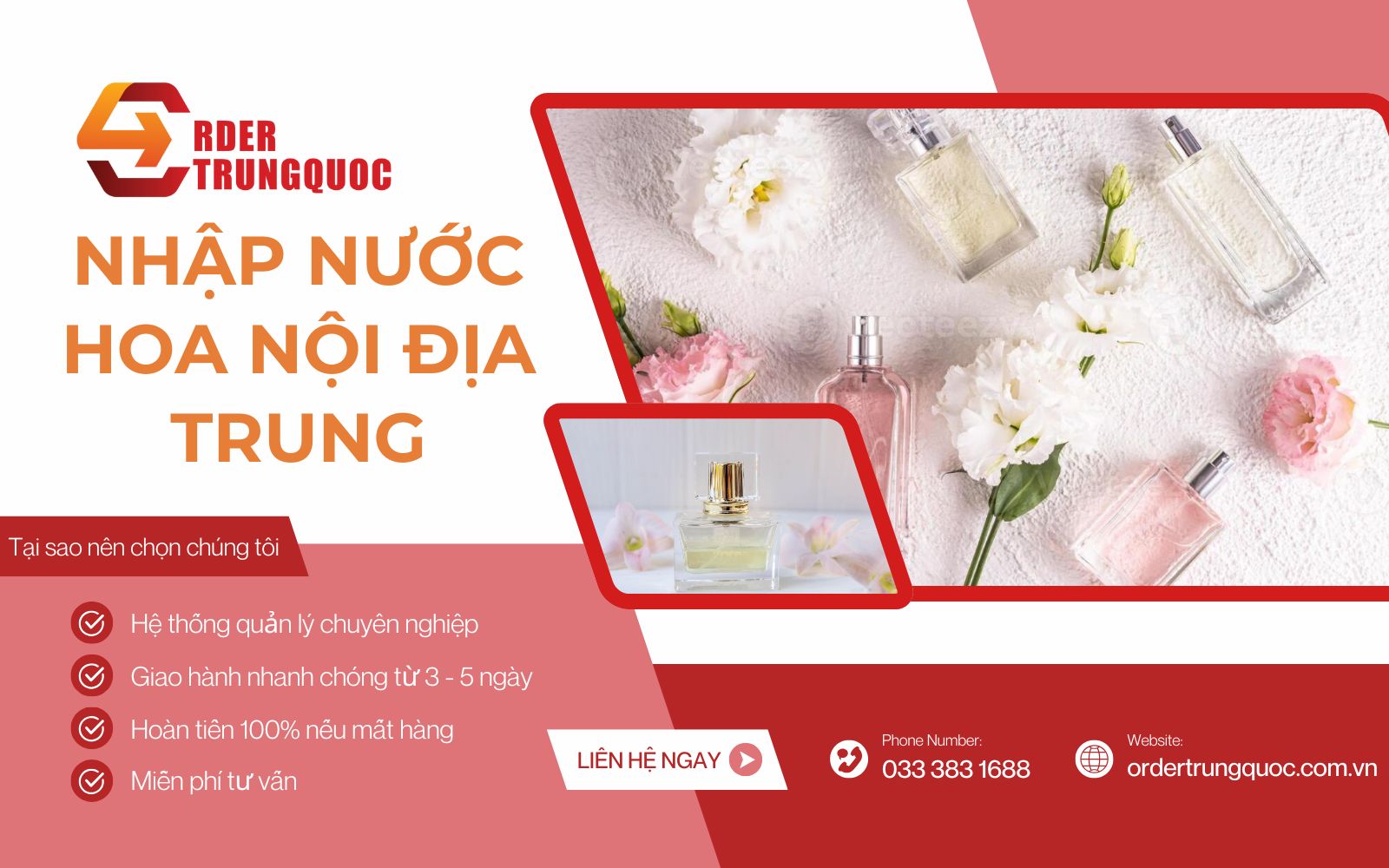 Order Trung Quốc - Đơn vị nhập hộ nguồn hàng nước hoa nội địa Trung uy tín Order Trung Quốc - Đơn vị nhập hộ nguồn hàng nước hoa nội địa Trung uy tín
