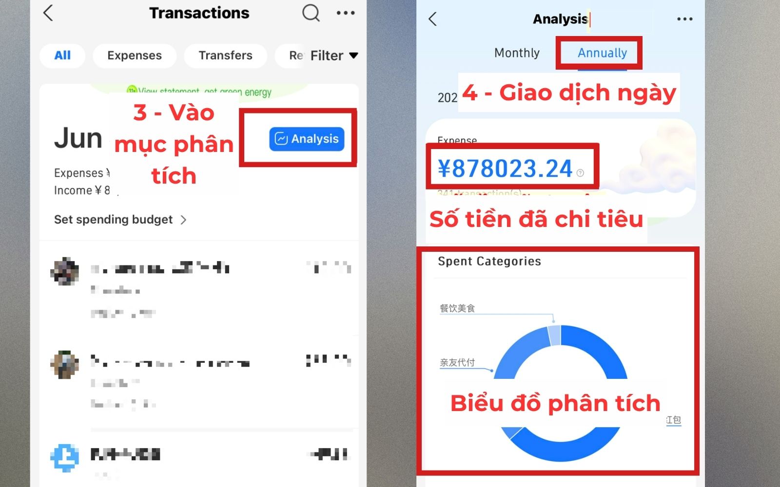 Cách xem hạn mức thanh toán trên ví Alipay Cách xem hạn mức thanh toán trên ví Alipay