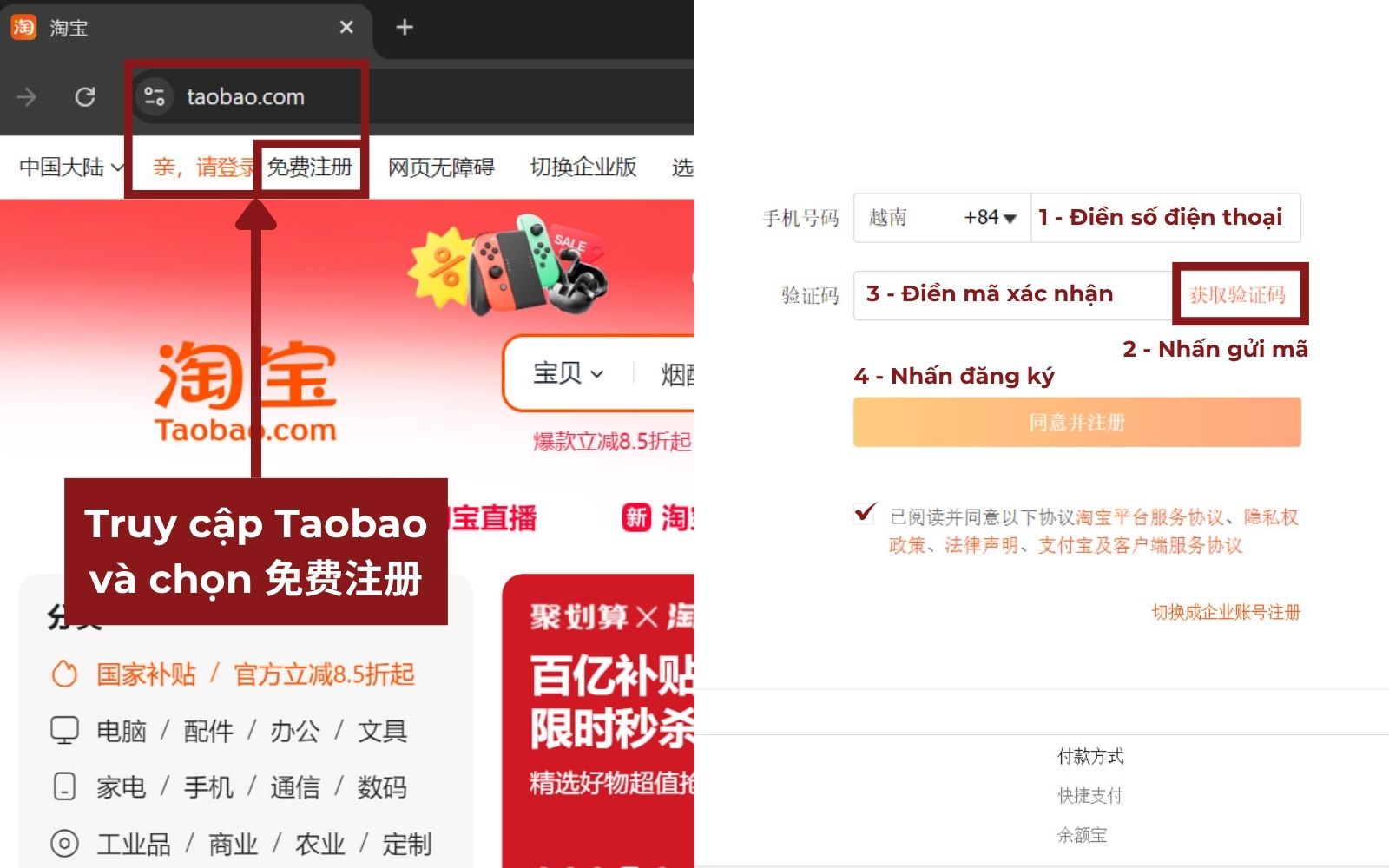 2 cách đặt hàng Taobao phổ biến 2 cách đặt hàng Taobao phổ biến