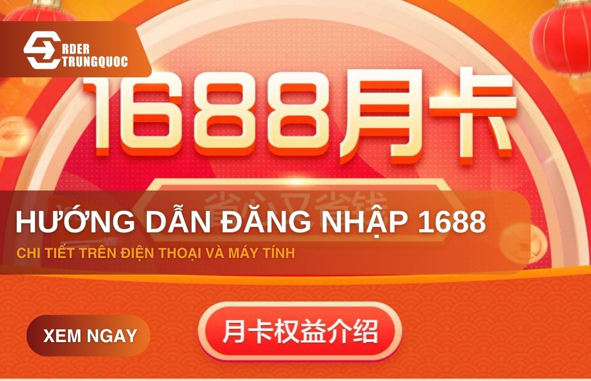 Hướng dẫn cách đăng nhập 1688