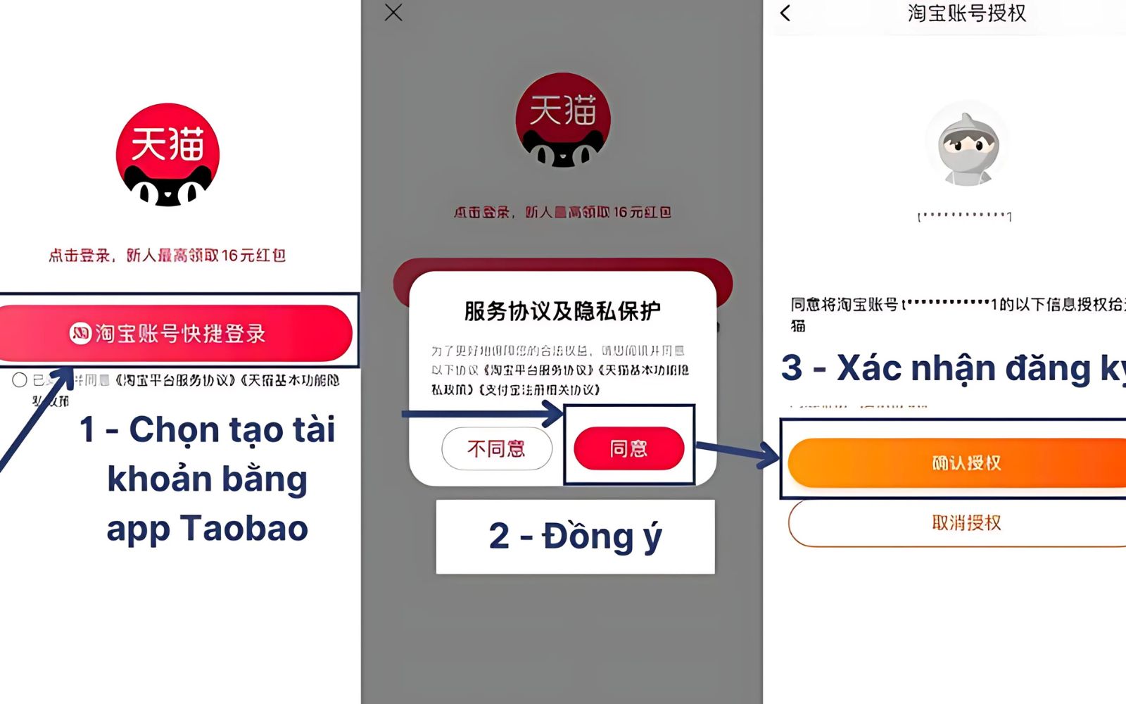 Việc chuẩn bị đầy đủ hai điều kiện trên sẽ giúp quá trình đăng ký tài khoản Tmall diễn ra suôn sẻ và nhanh chóng. Quy trình mở tài khoản Tmall