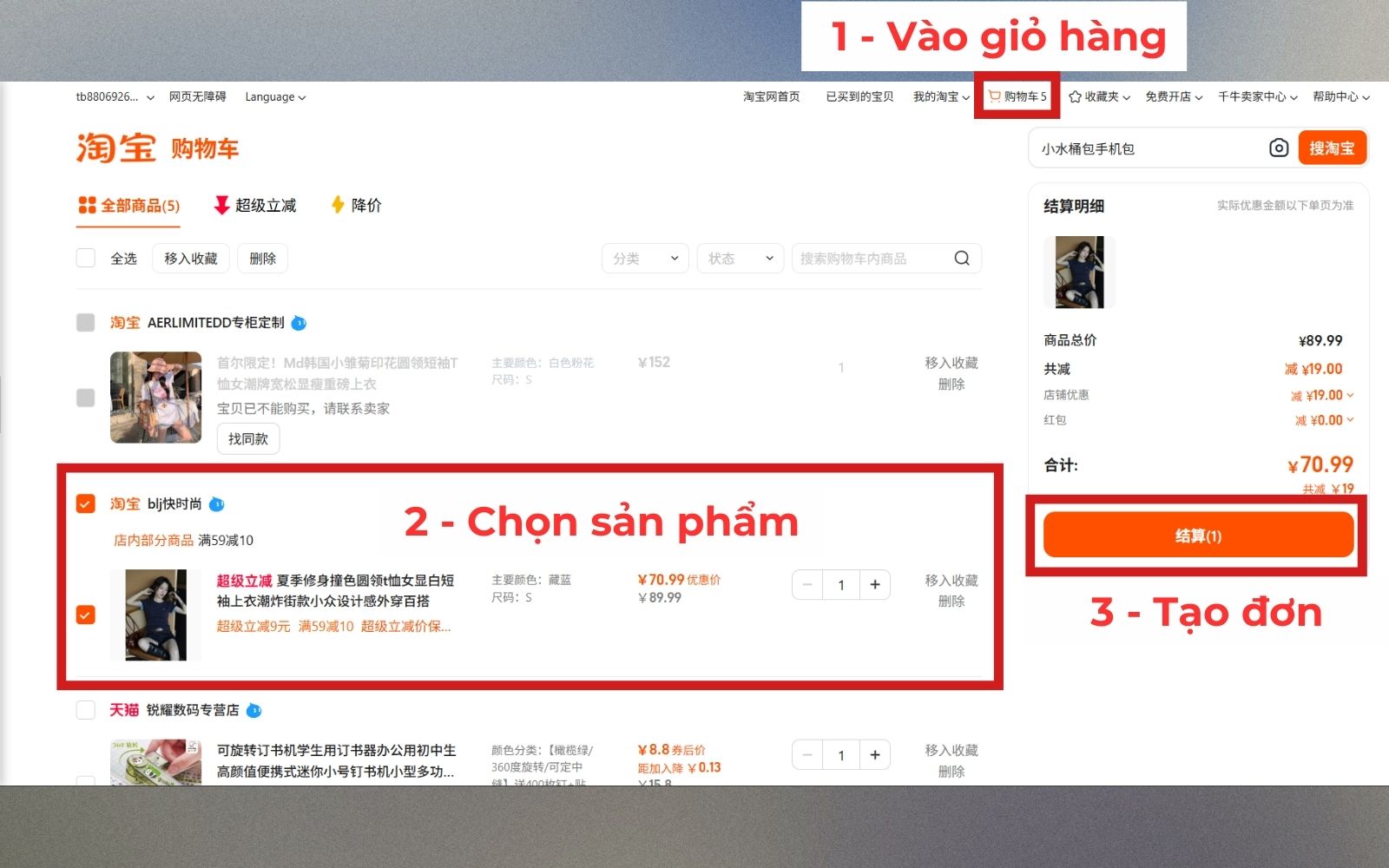Cách tạo đơn nhập hàng Trung Quốc về Việt Nam về bán Cách tạo đơn nhập hàng Trung Quốc về Việt Nam về bán