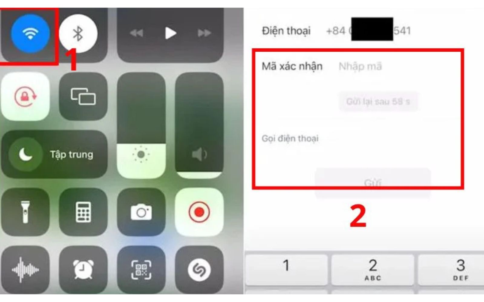 ​Tạo tài khoản bằng cách ngắt kết nối mạng