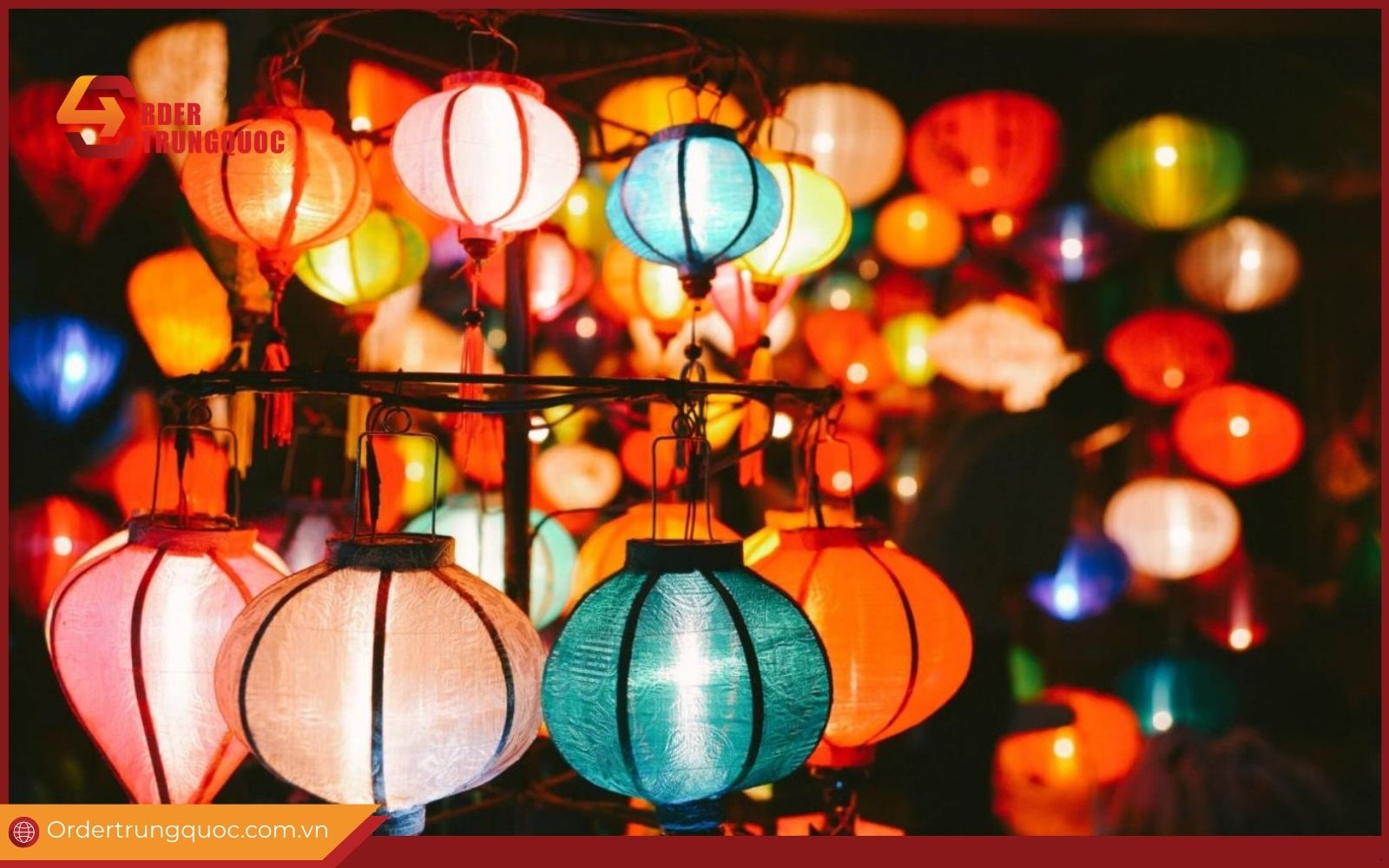 Mẫu đèn lồng hình quả trám Trung Quốc Mẫu đèn lồng hình quả trám Trung Quốc