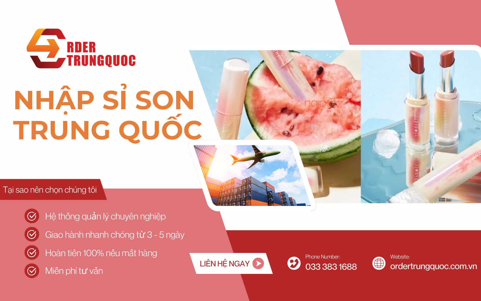 Nhập sỉ son nội địa trung tại Order Trung Quốc Nhập sỉ son nội địa trung tại Order Trung Quốc