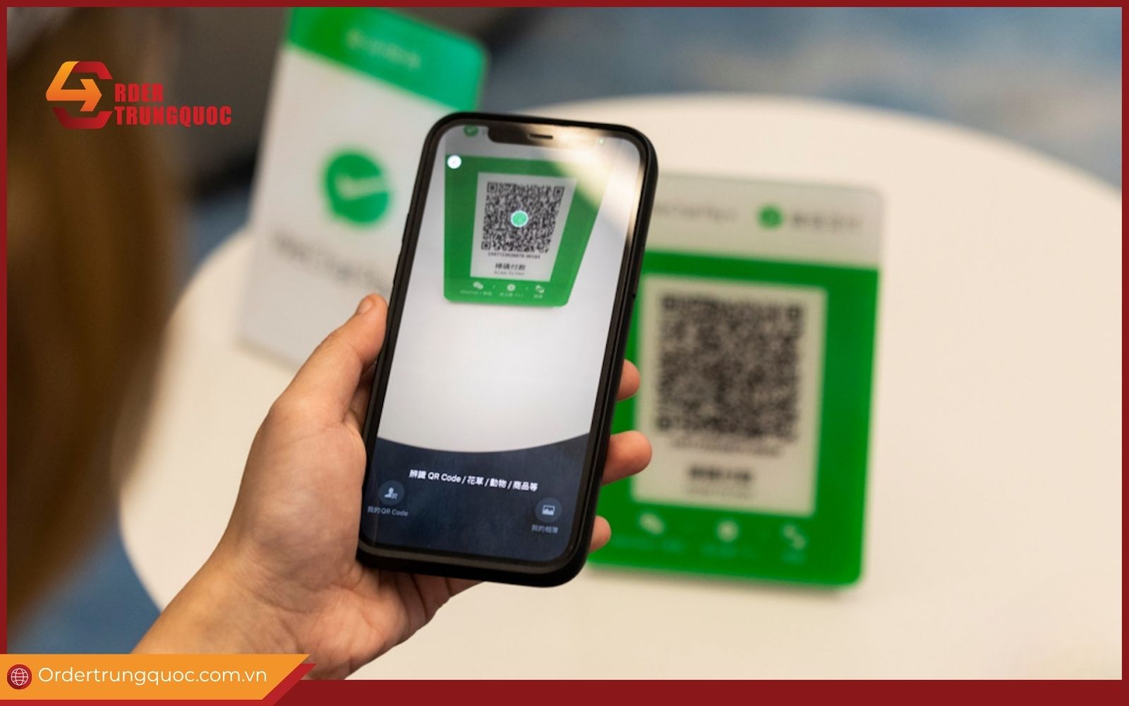 Cách chuyển tiền bằng Wechat quét mã QR Cách chuyển tiền bằng Wechat quét mã QR