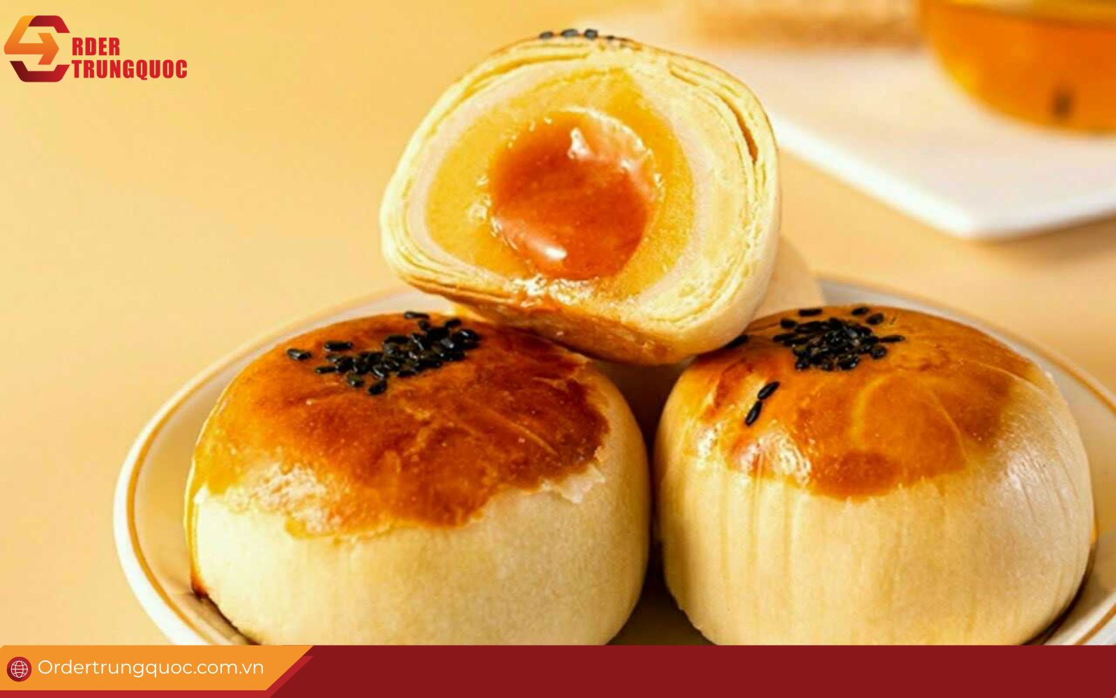 bánh trung thu trung quốc nội địa mochi trứng muối