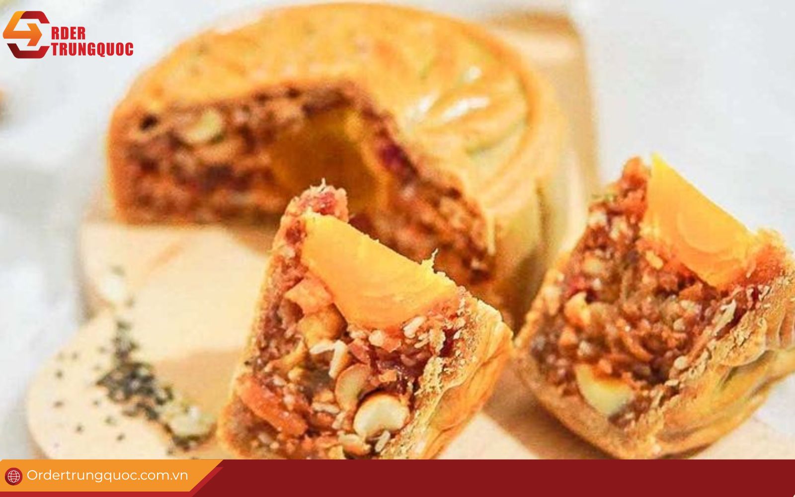 Bánh Trung Thu nội địa trung nhân thập cẩm