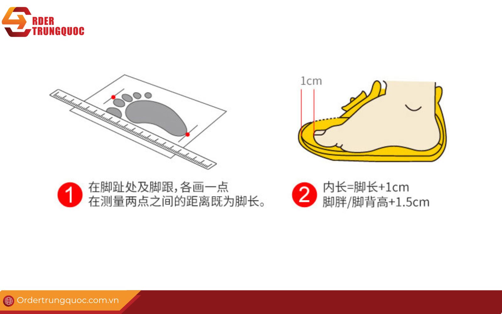 Cách đo size giày Quảng Châu chuẩn xác nhất Cách đo size giày Quảng Châu chuẩn xác nhất