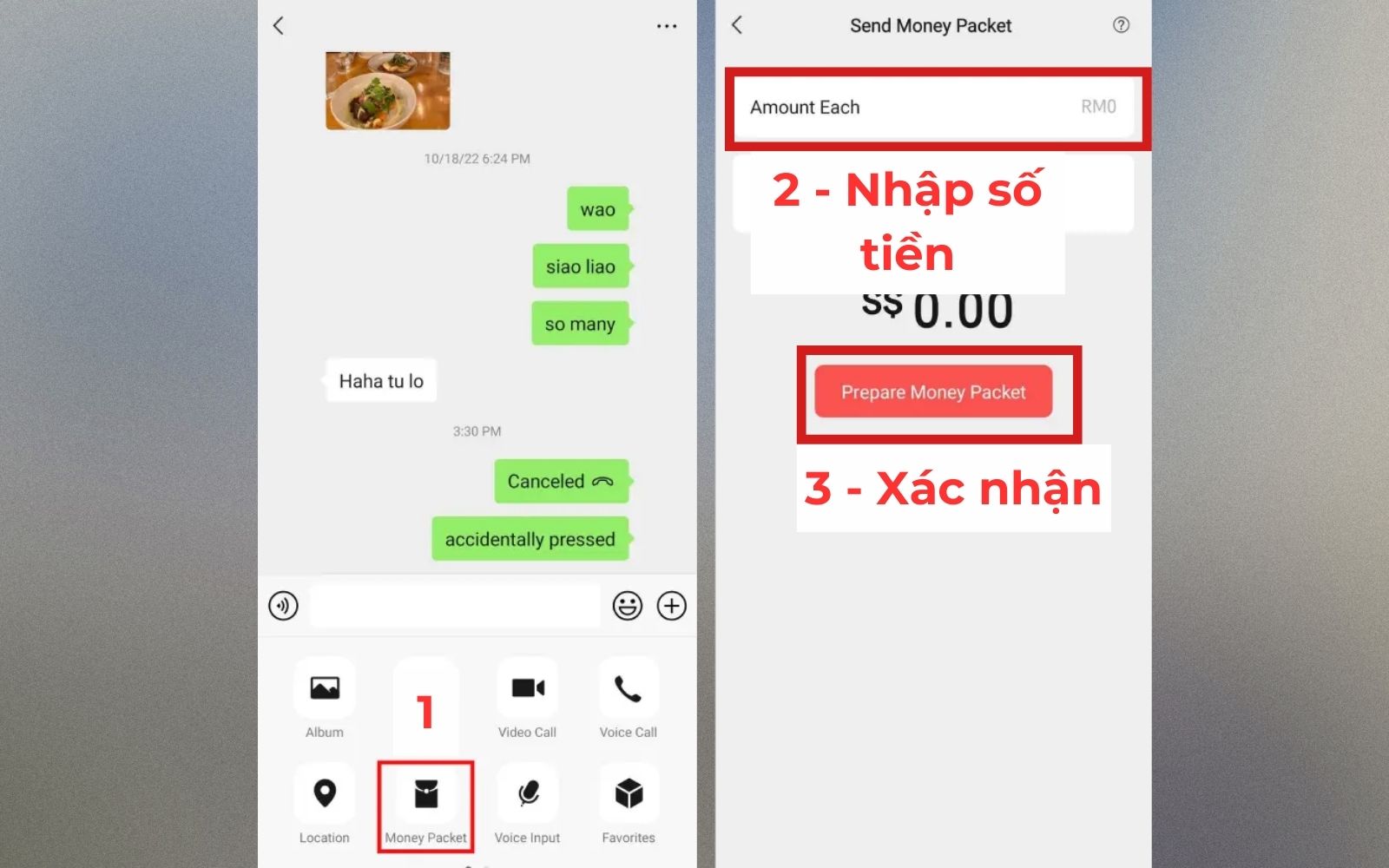 Cách thanh toán Wechat Pay