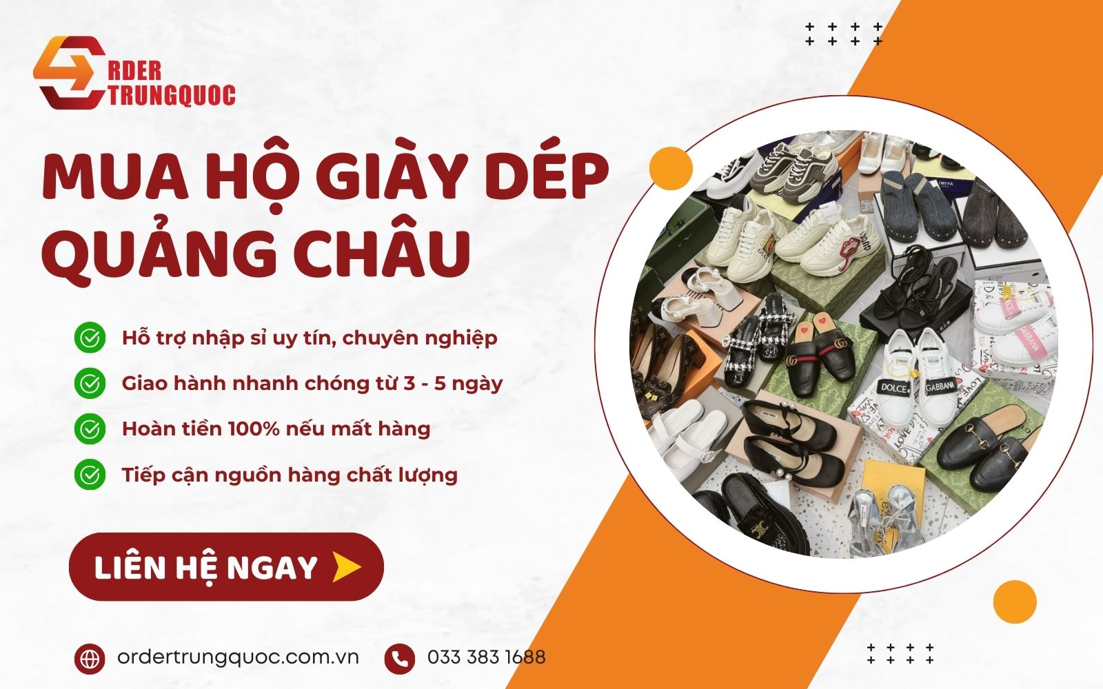 Dịch vụ mua hộ giày dép Quảng Châu tại Order Trung Quốc Dịch vụ mua hộ giày dép Quảng Châu tại Order Trung Quốc
