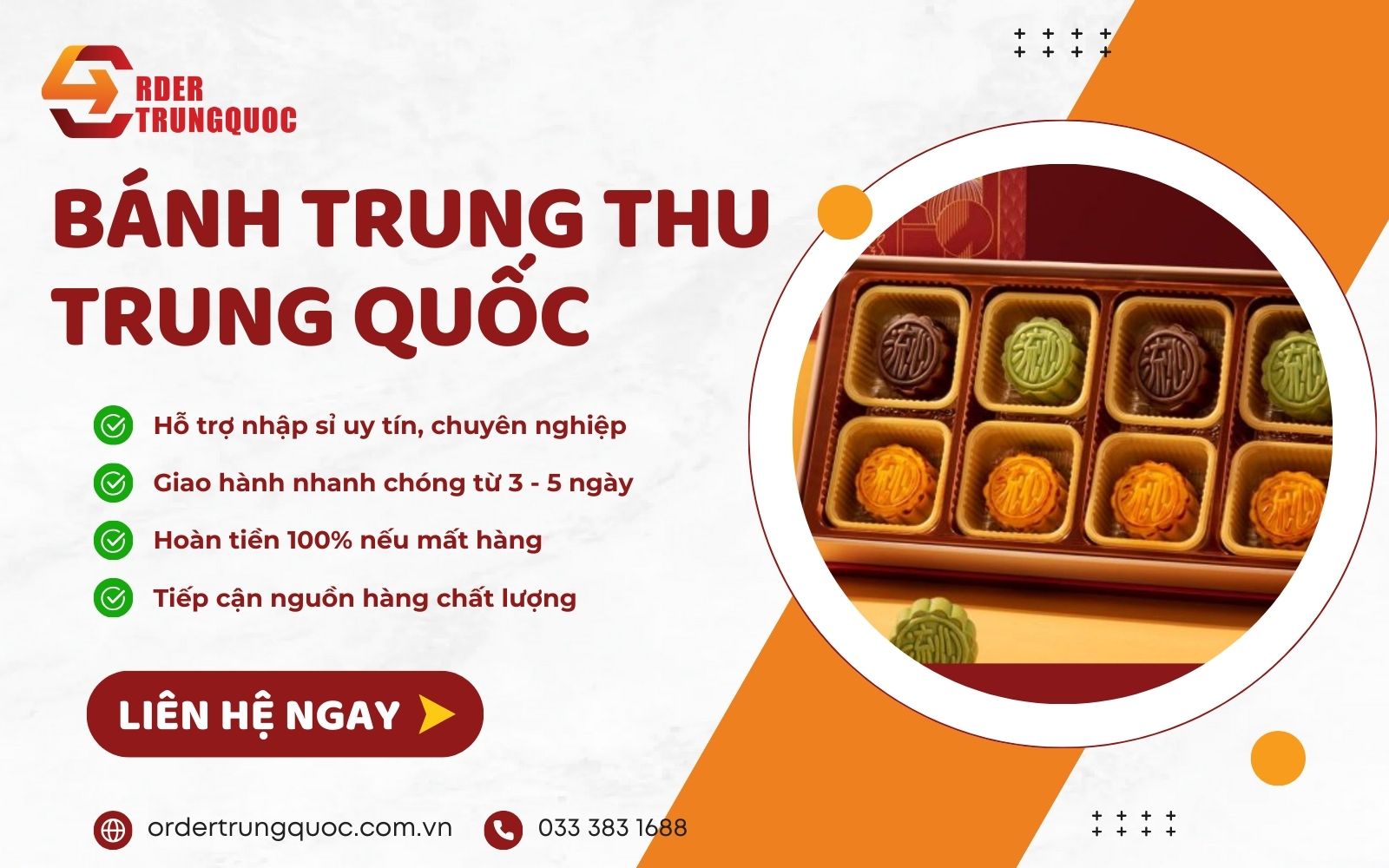 Đơn vị nhập sỉ nguồn hàng bánh trung thu Trung Quốc uy tí