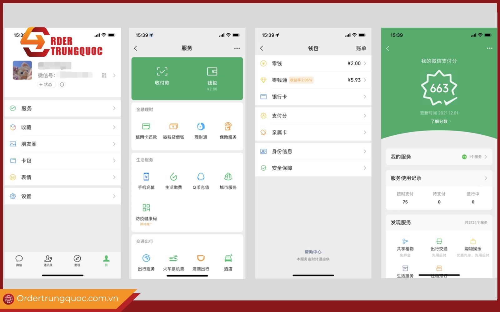 Hướng dẫn mở ví chuyển tiền Wechat Hướng dẫn mở ví chuyển tiền Wechat