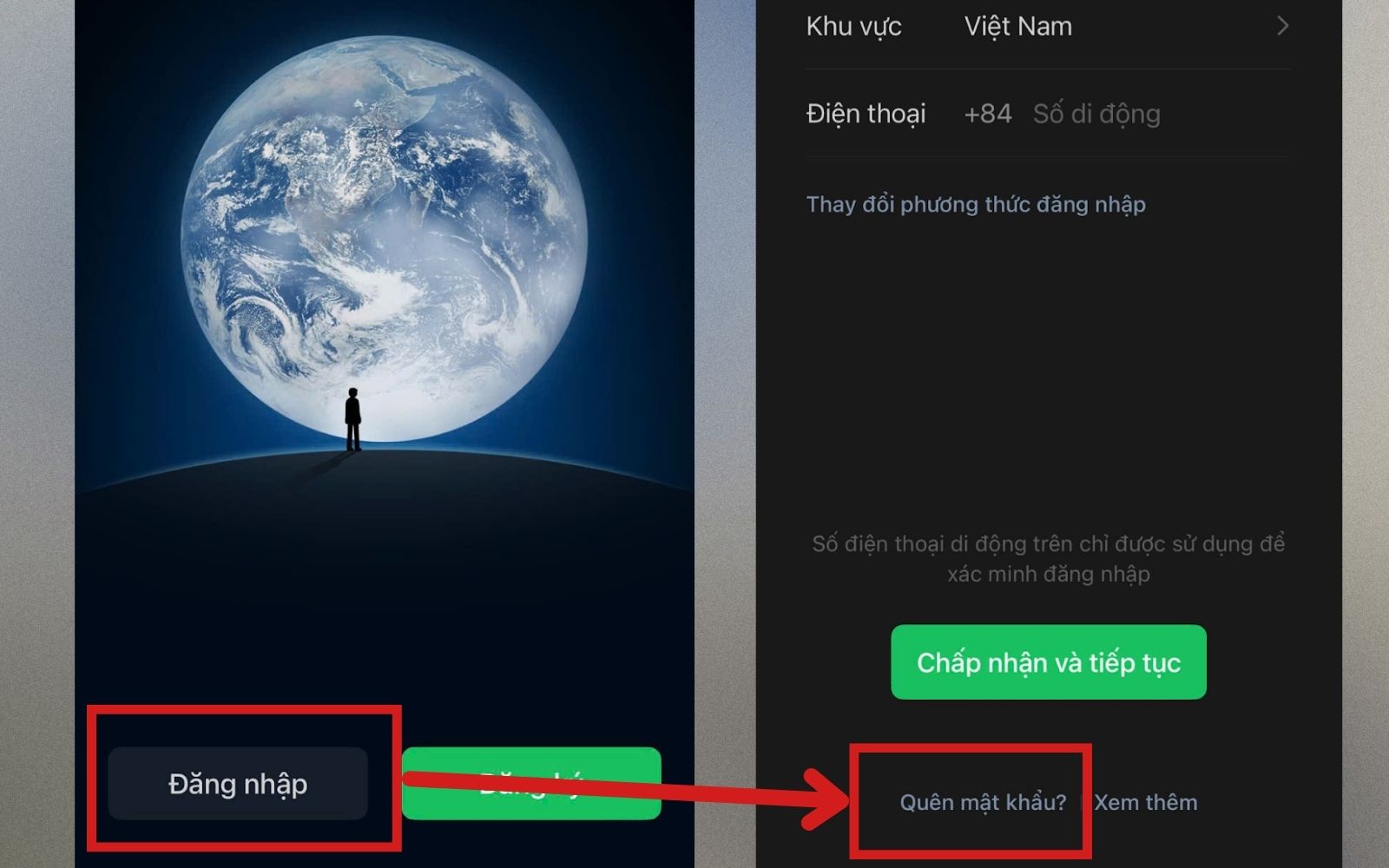 Dùng email để lấy lại tài khoản Wechat khi quên mật khẩu