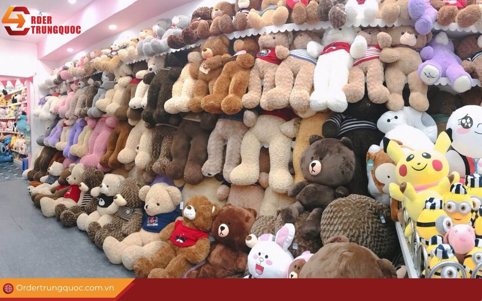 Nguồn hàng thú nhồi bông nội địa Trung ở chợ sỉ Nguồn hàng thú nhồi bông nội địa Trung ở chợ sỉ