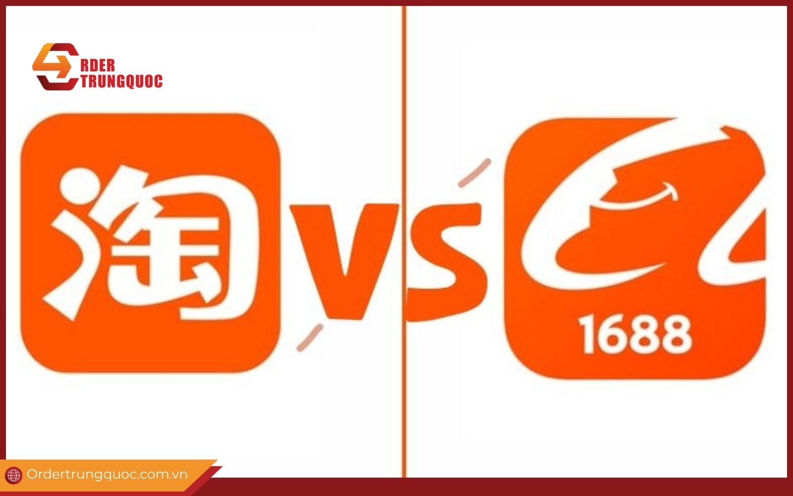 So sánh Taobao và 1688 So sánh Taobao và 1688
